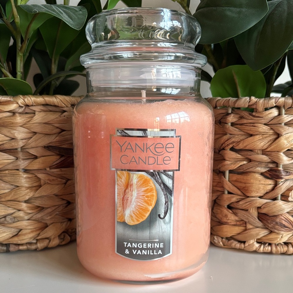 Tangerine & Vanilla Single Wick Yankee Candle